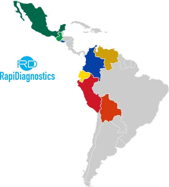 Presencia LATAM RapiDiagnostics